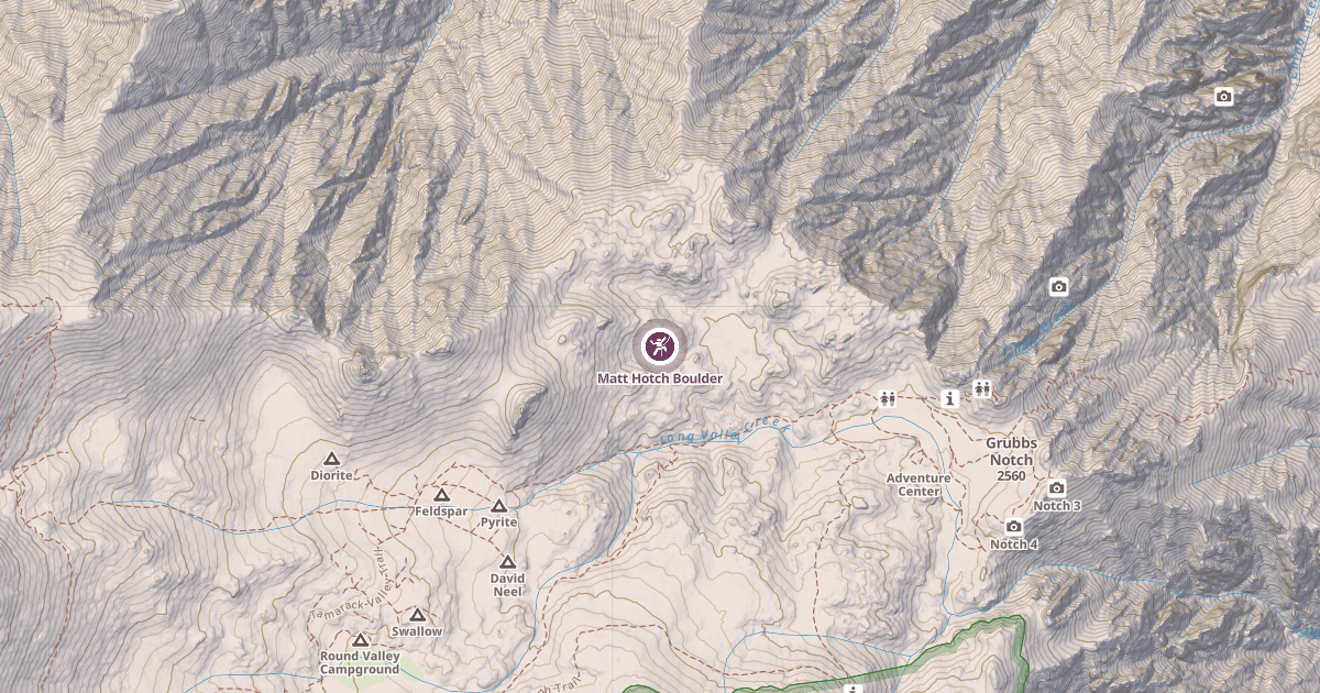 Map preview of Matt Hotch Boulder