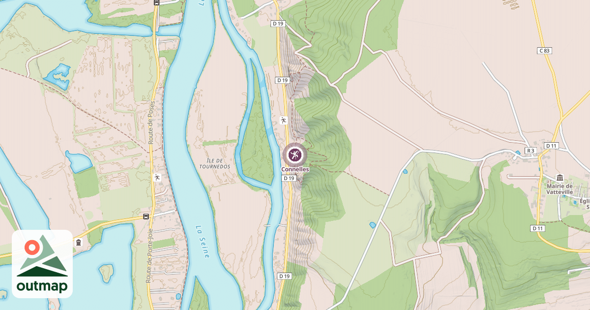 Map of Connelles