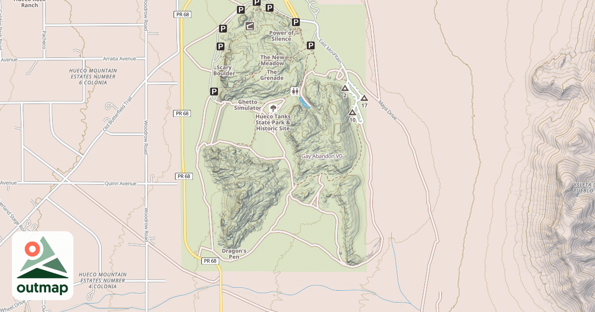 Map of Gay Abandon
