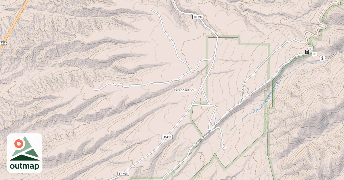 Map of Perennials