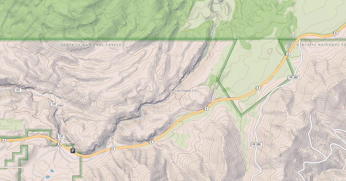 Map preview of Use Dipper