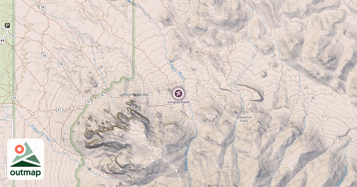 Map of Verglas Point