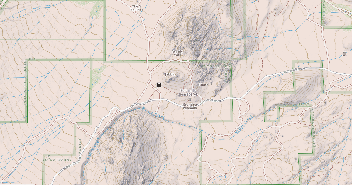 Map preview of Buttermilk Stem SDS