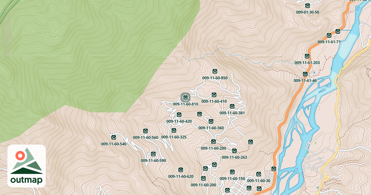 Map of 009-11-60-810