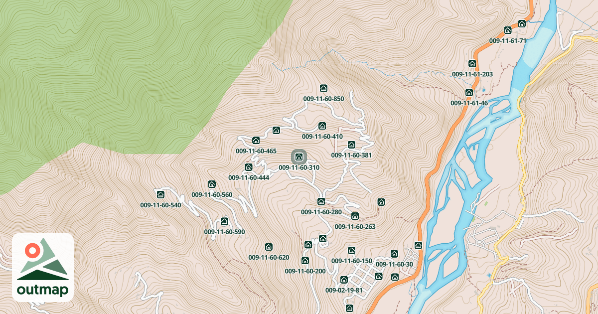 Map of 009-11-60-310