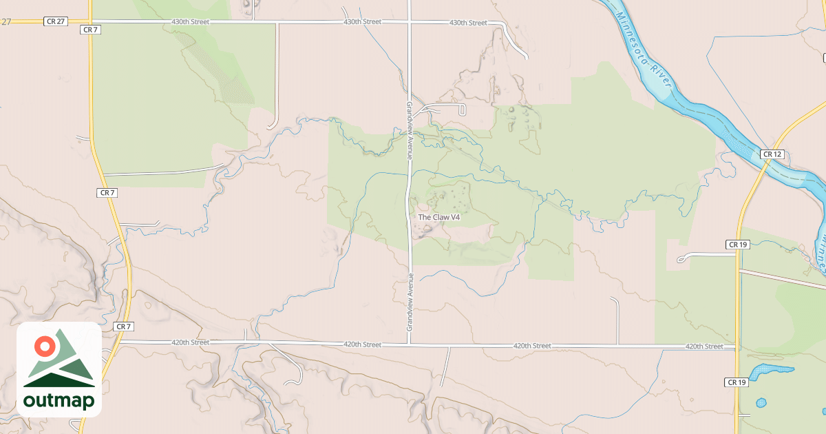 Map of The Claw