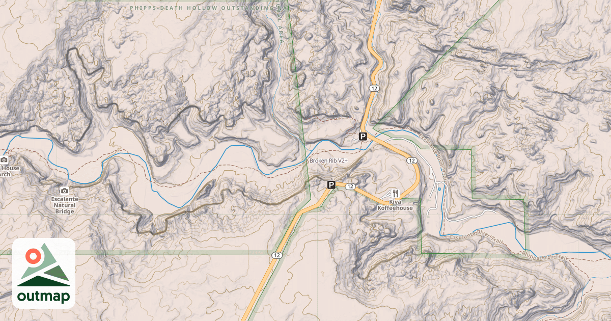 Map of Broken Rib