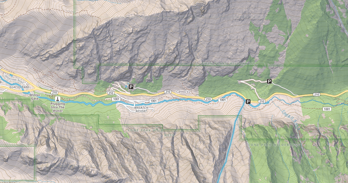 Map preview of Caress