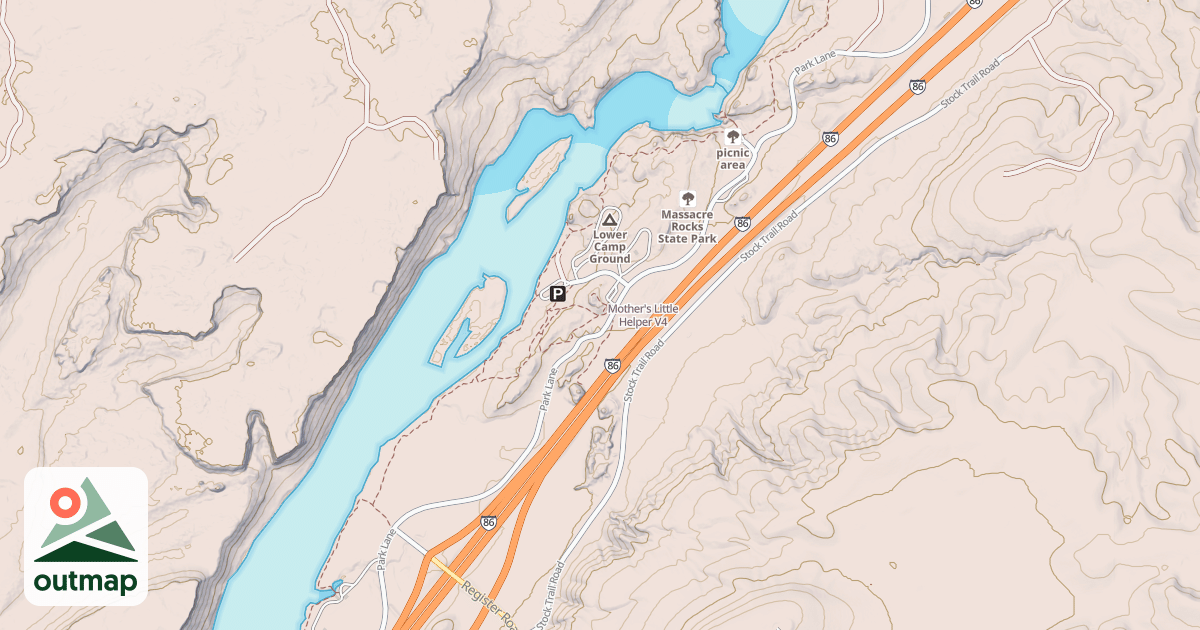Map of Mother's Little Helper