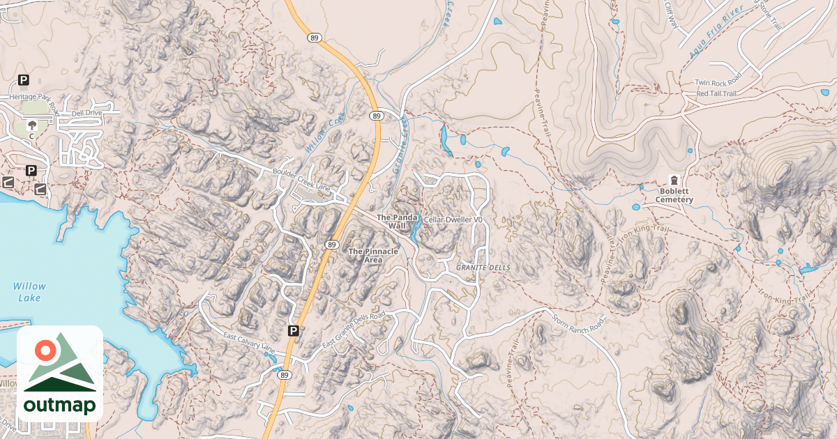 Map of Cellar Dweller