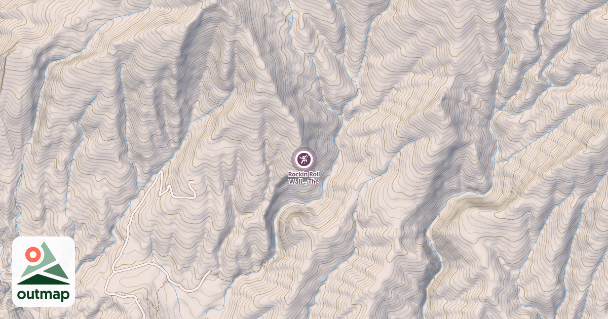 Map of Rockin Roll Wall.., The