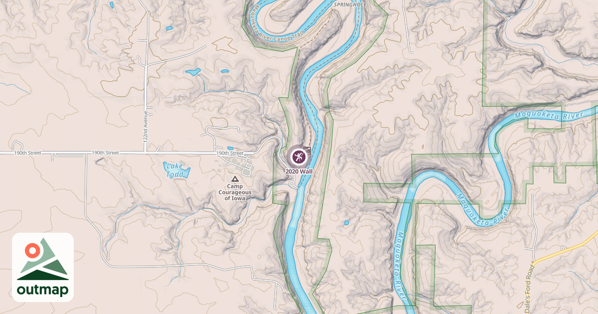 Map of 2020 Wall