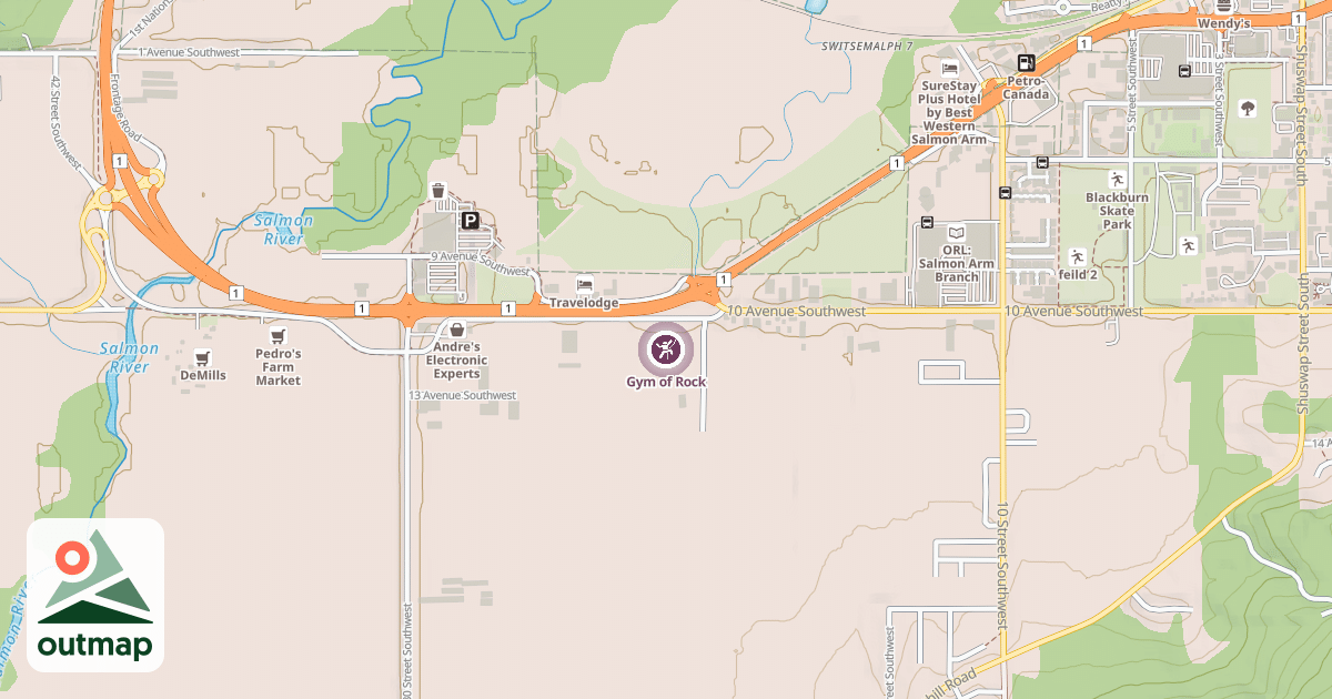 Map of Gym of Rock