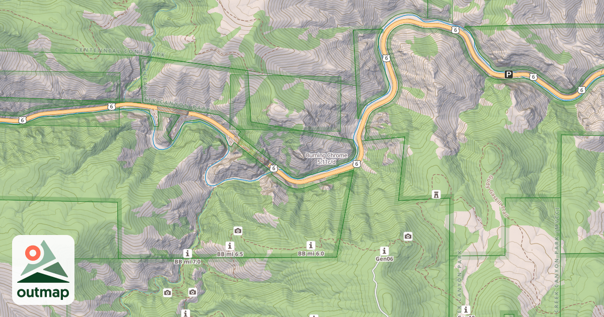 Map of Burning Chrome