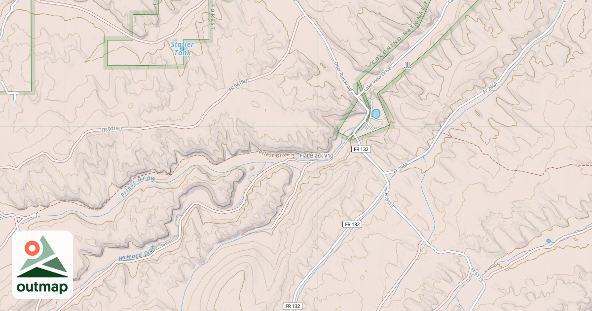 Map of Flat Black
