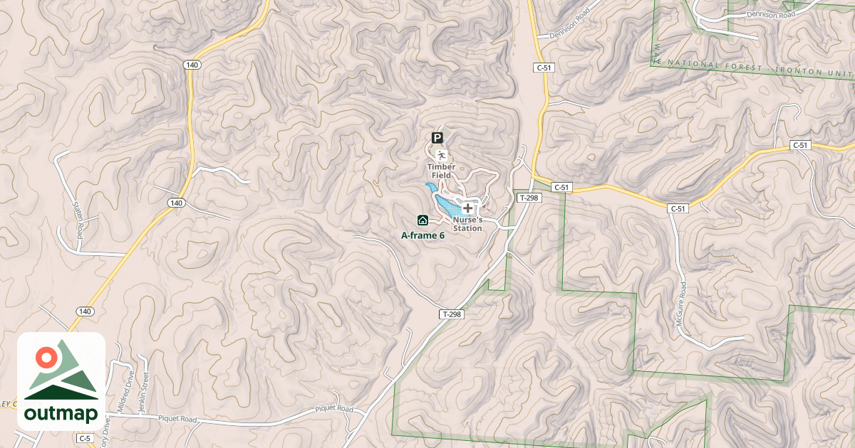 Map of A-frame 5