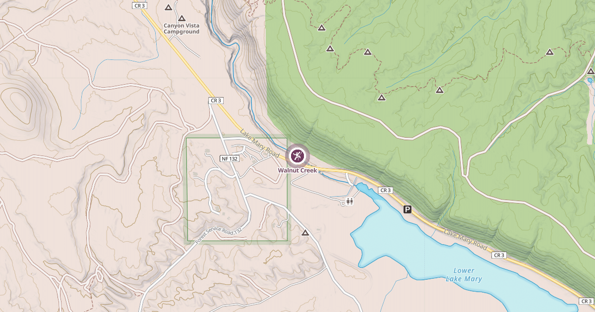 Map preview of Walnut Creek
