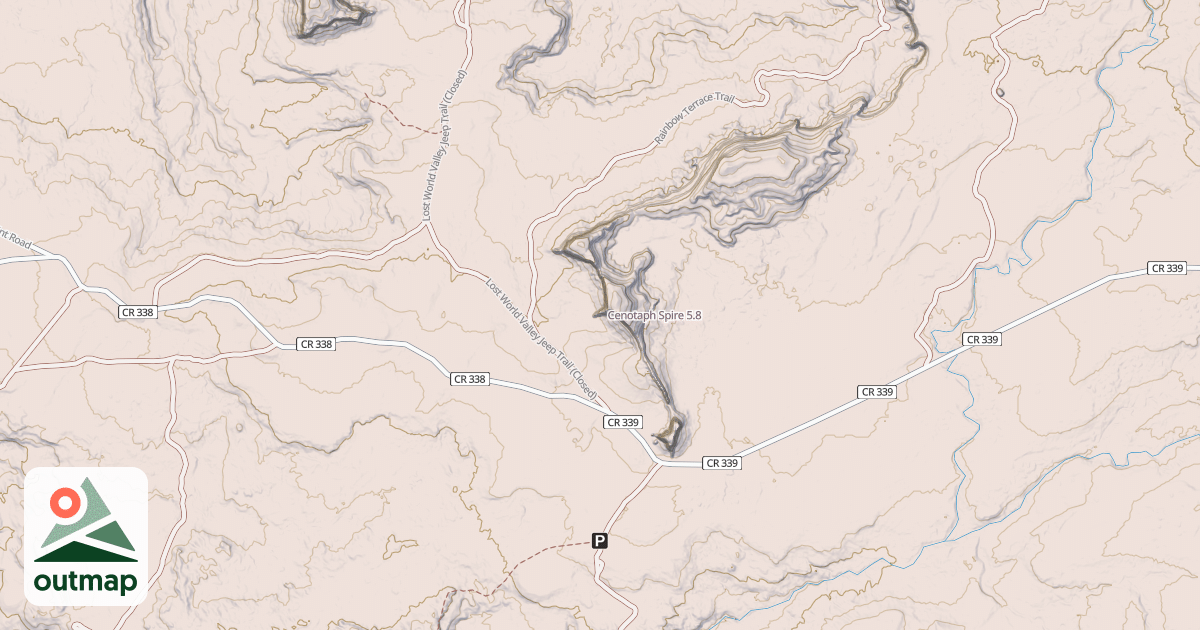 Map of Cenotaph Spire