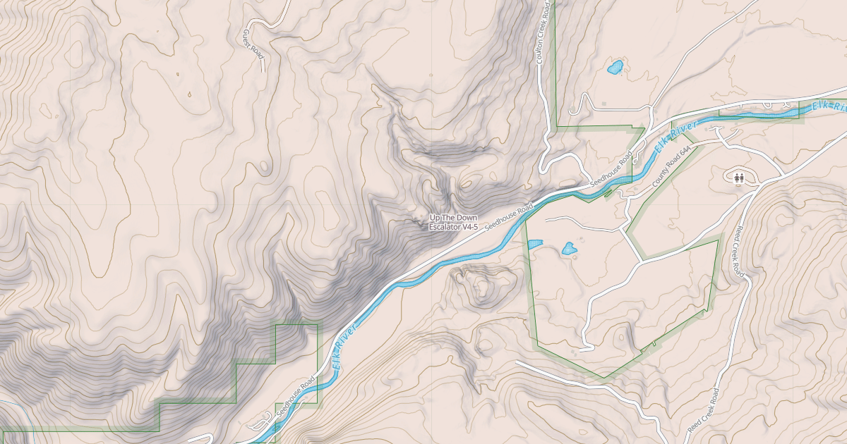 Map preview of Up The Down Escalator