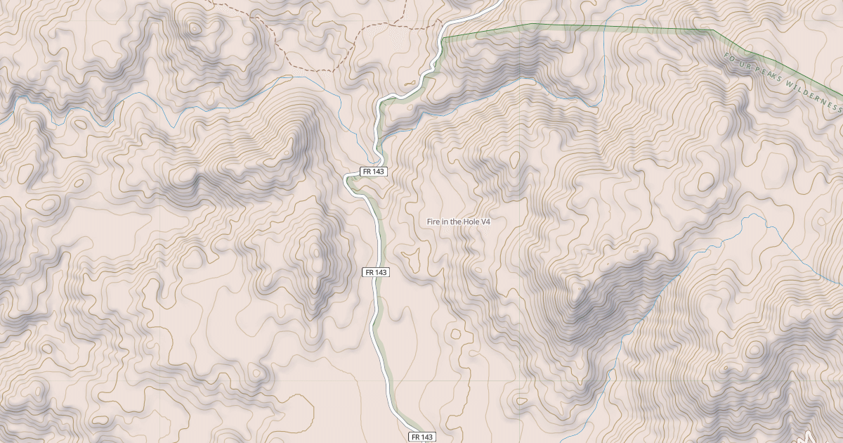 Map preview of Fire in the Hole