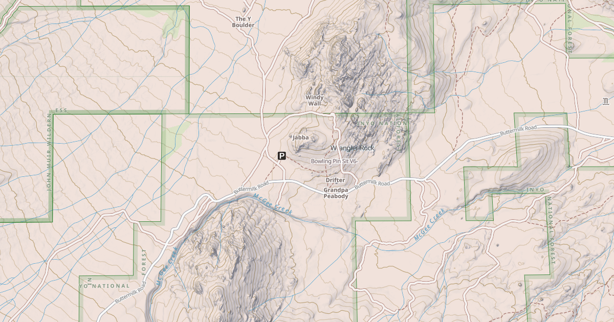 Map preview of Bowling Pin Sit