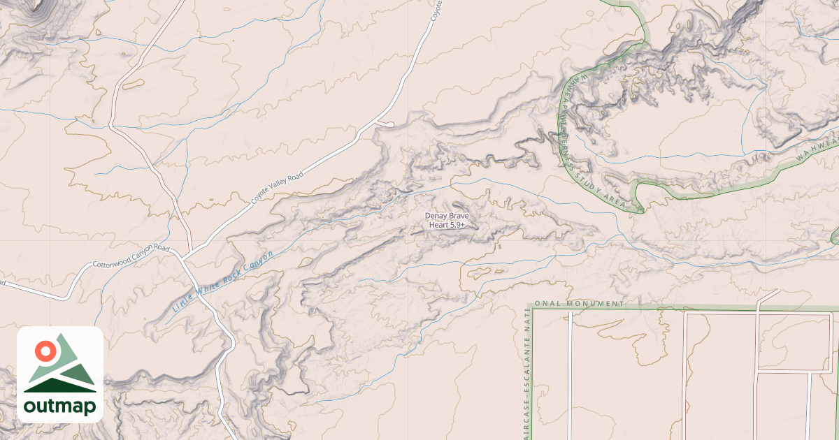 Map of Denay Brave Heart