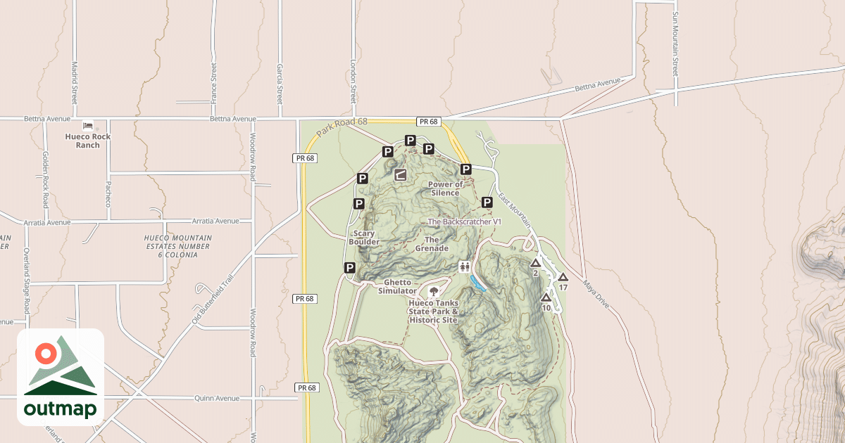 Map of The Backscratcher