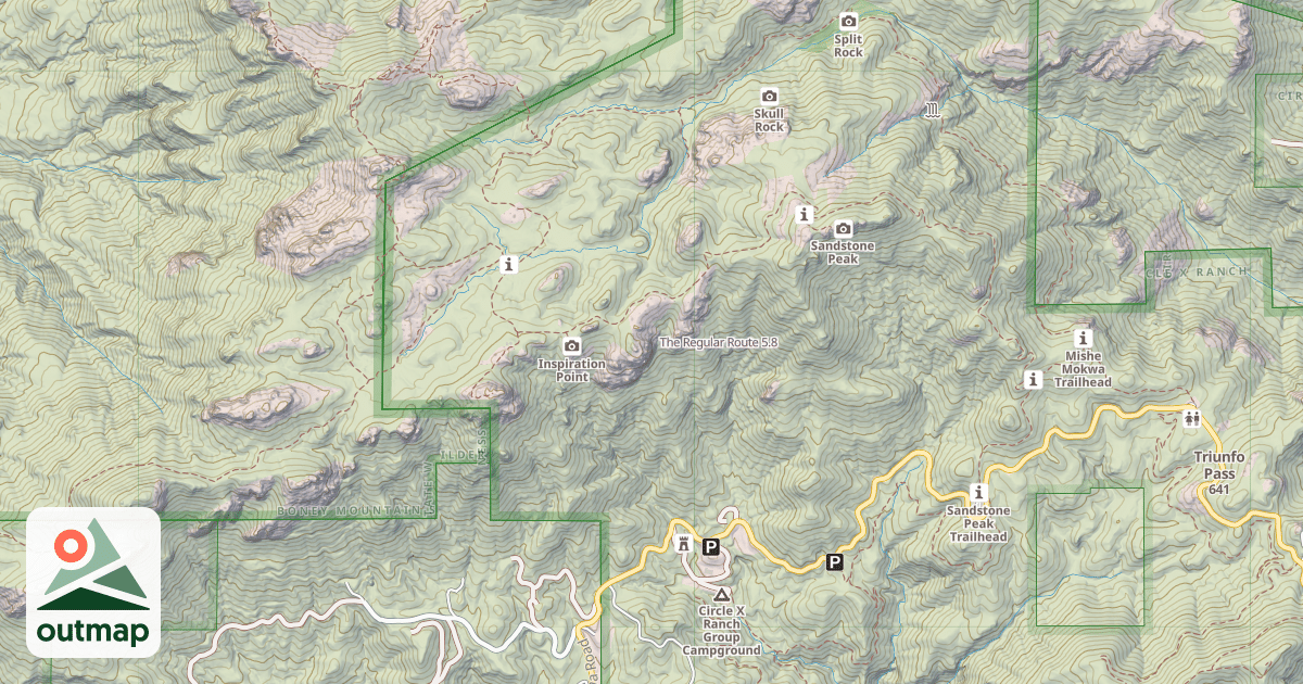 Map of The Regular Route