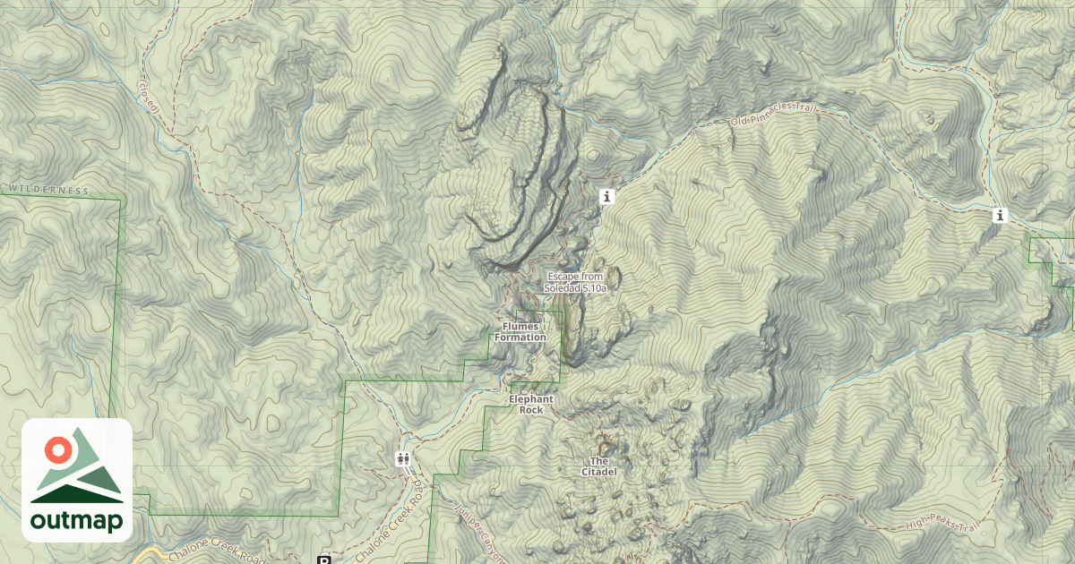 Map of Escape from Soledad