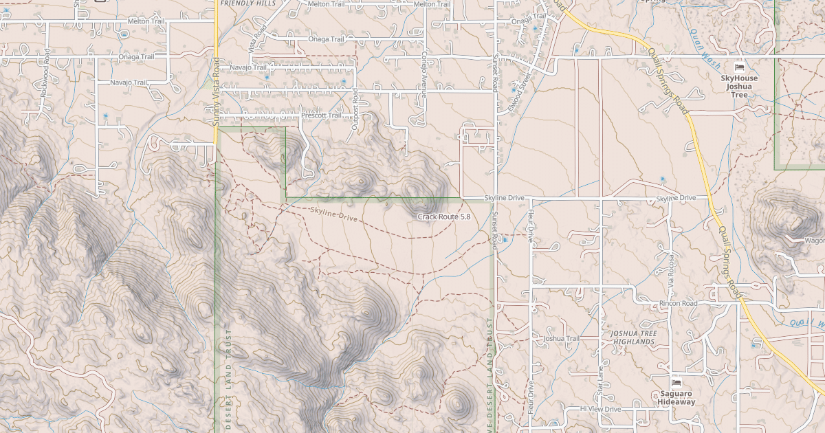 Map preview of Crack Route