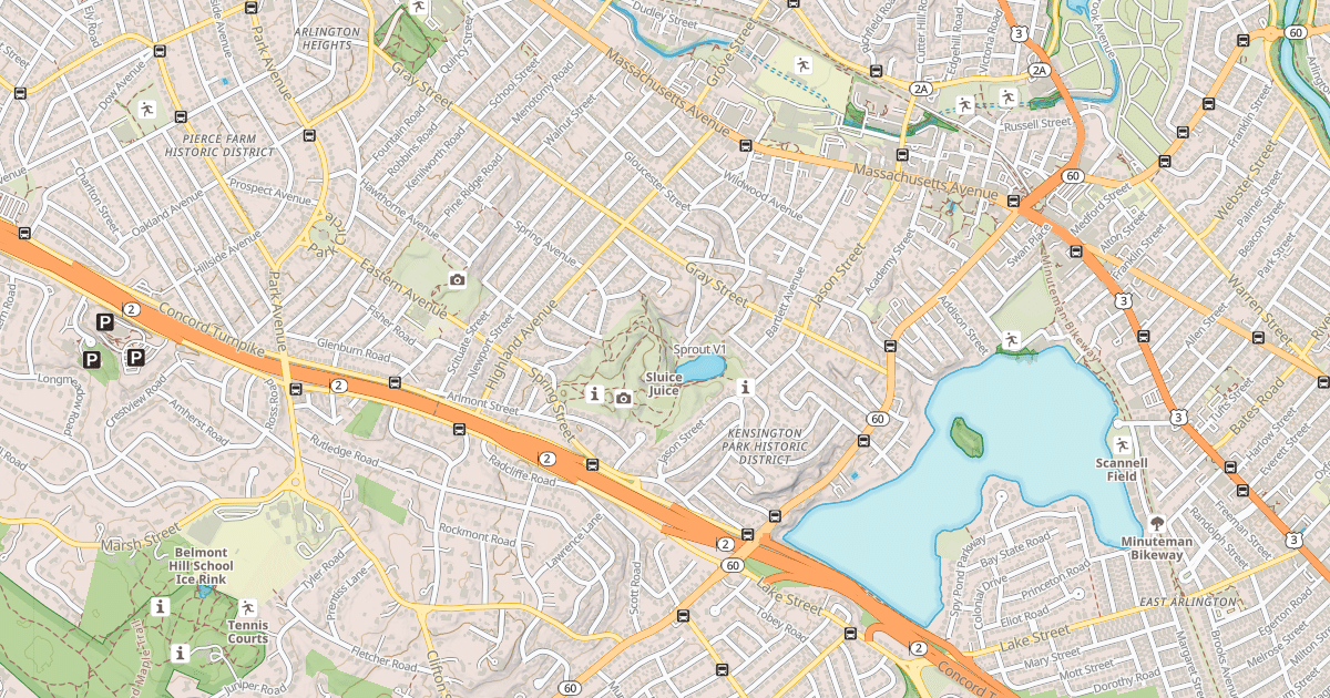 Map preview of Sprout