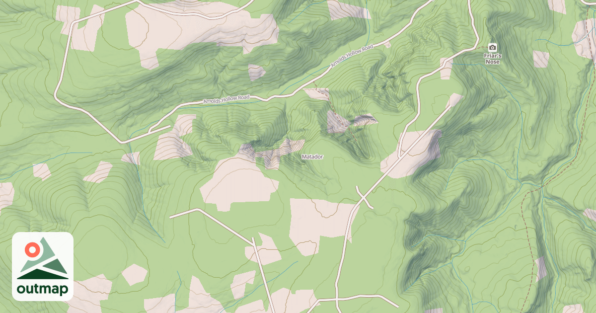 Map of Matador