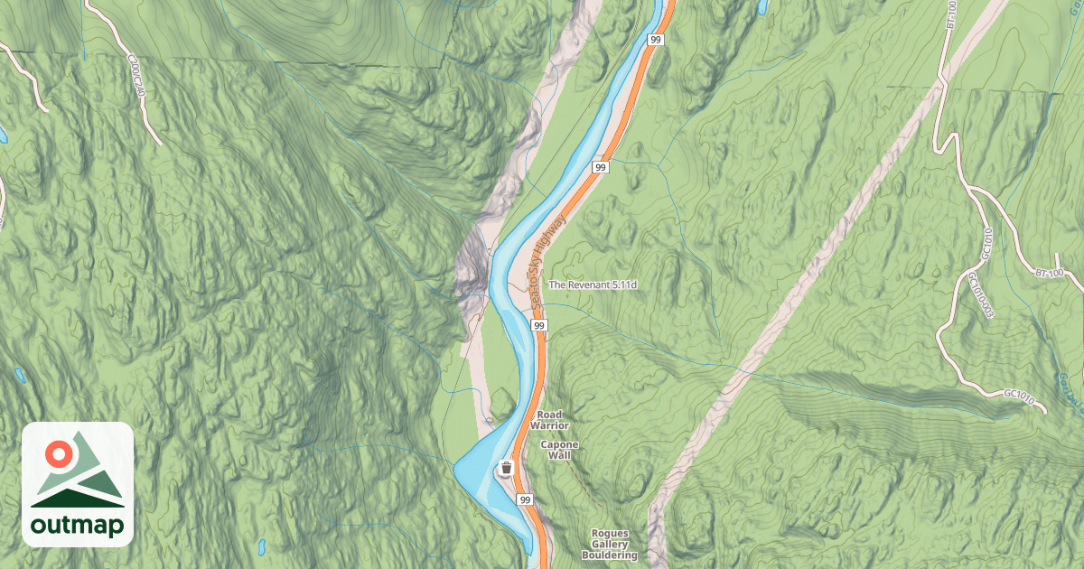 Map of The Revenant