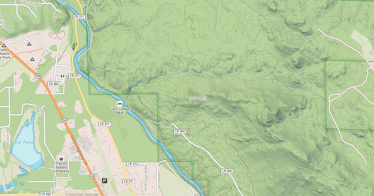 Map preview of Route 1