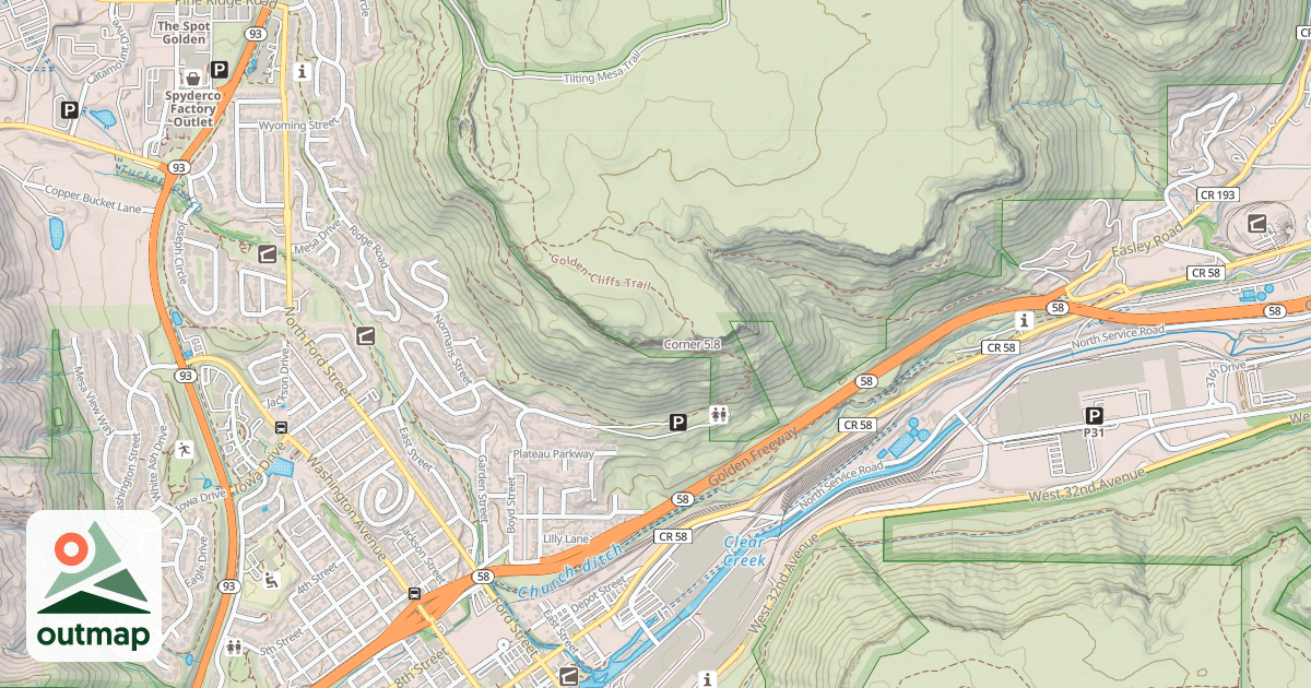 Map of Corner