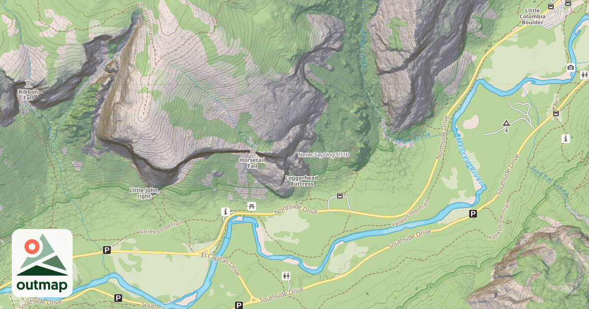 Map of Never Say Dog