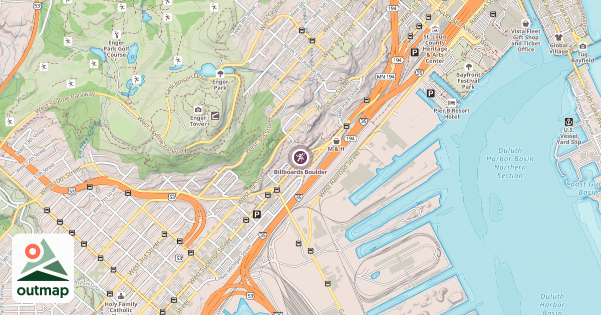 Map of Billboards Boulder