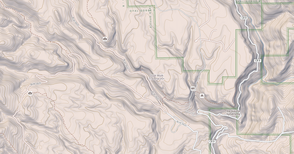 Map preview of Dusk Musk Traverse