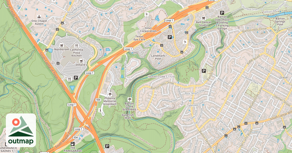 Map of Heaven's Gate