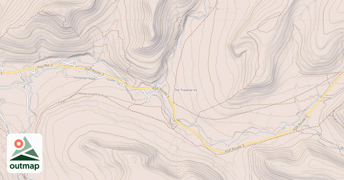 Map of The Traverse