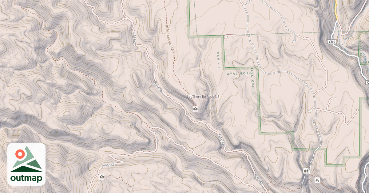 Map of Let There Be Rock