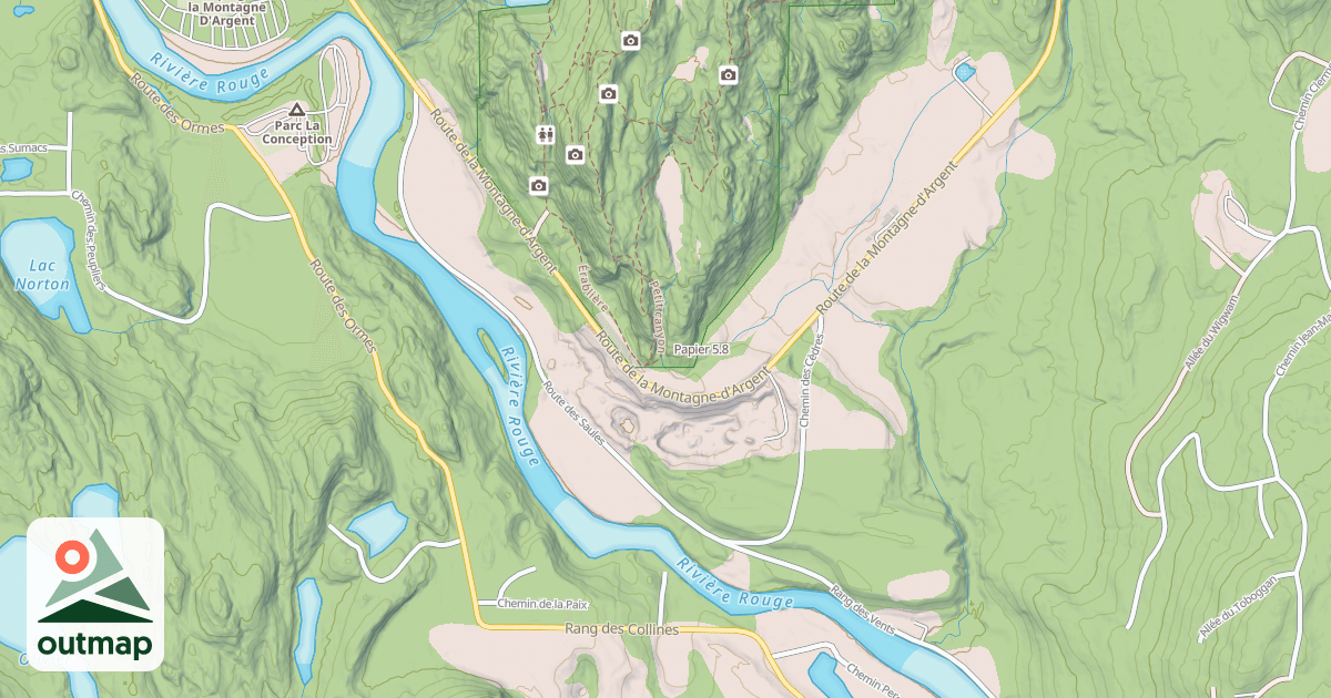 Map of Papier