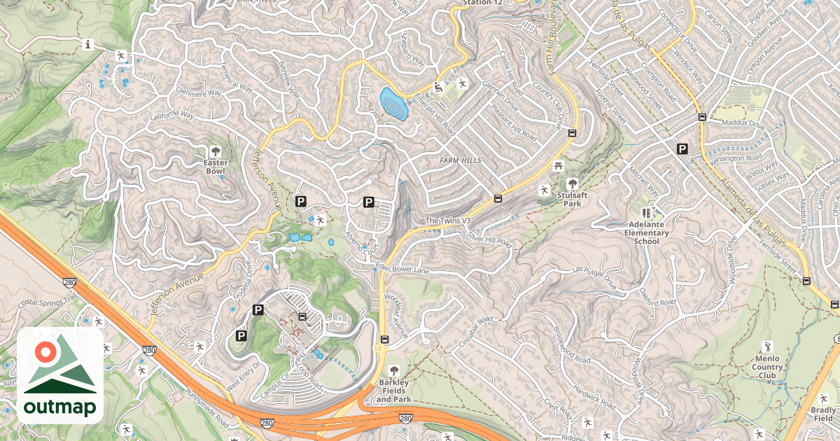 Map of The Twins
