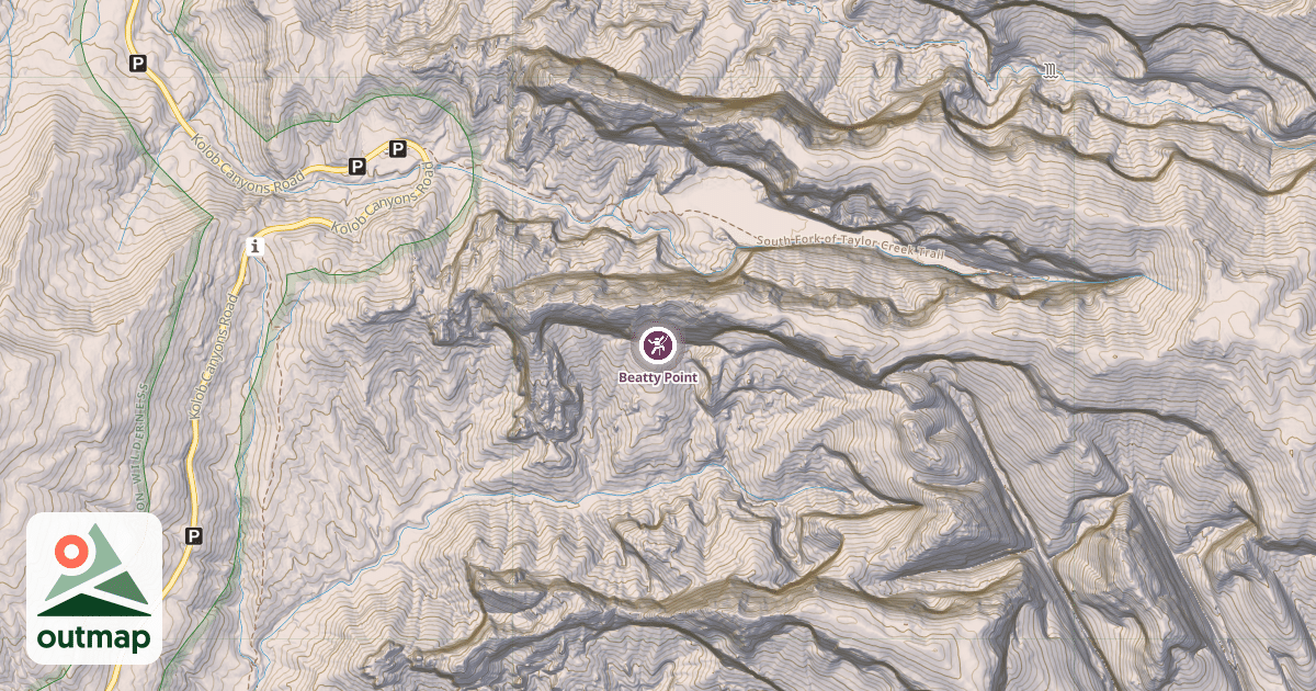 Map of Beatty Point
