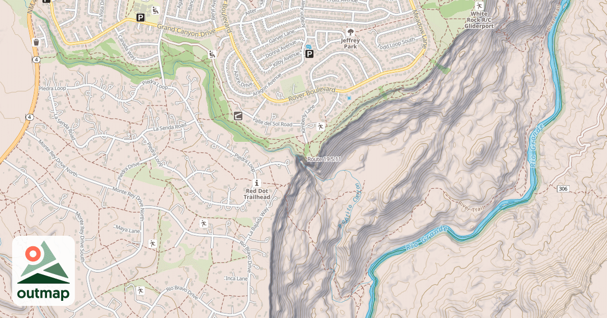 Map of Route 19