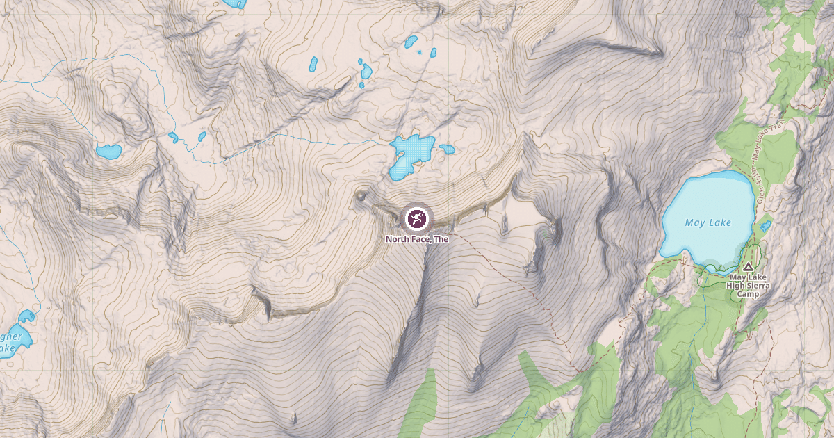 Map preview of North Face, The