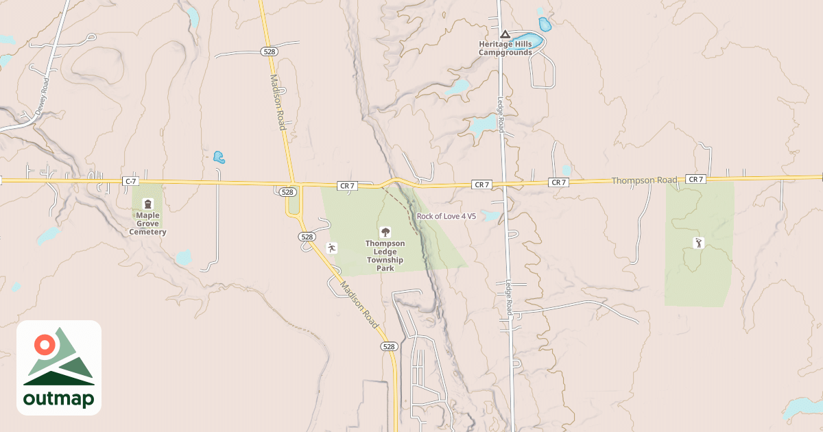 Map of Rock of Love 4