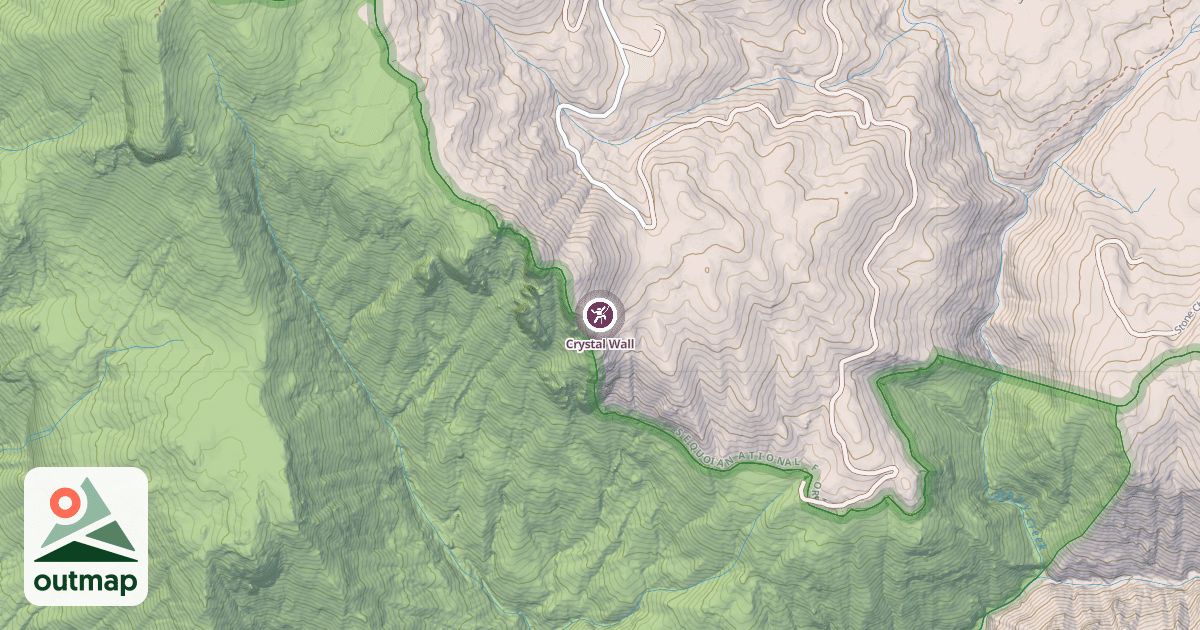 Map of Crystal Wall