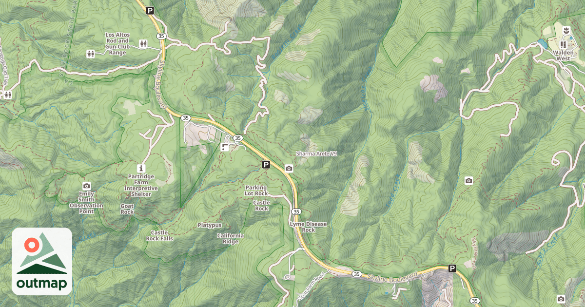 Map of Sharma Arete
