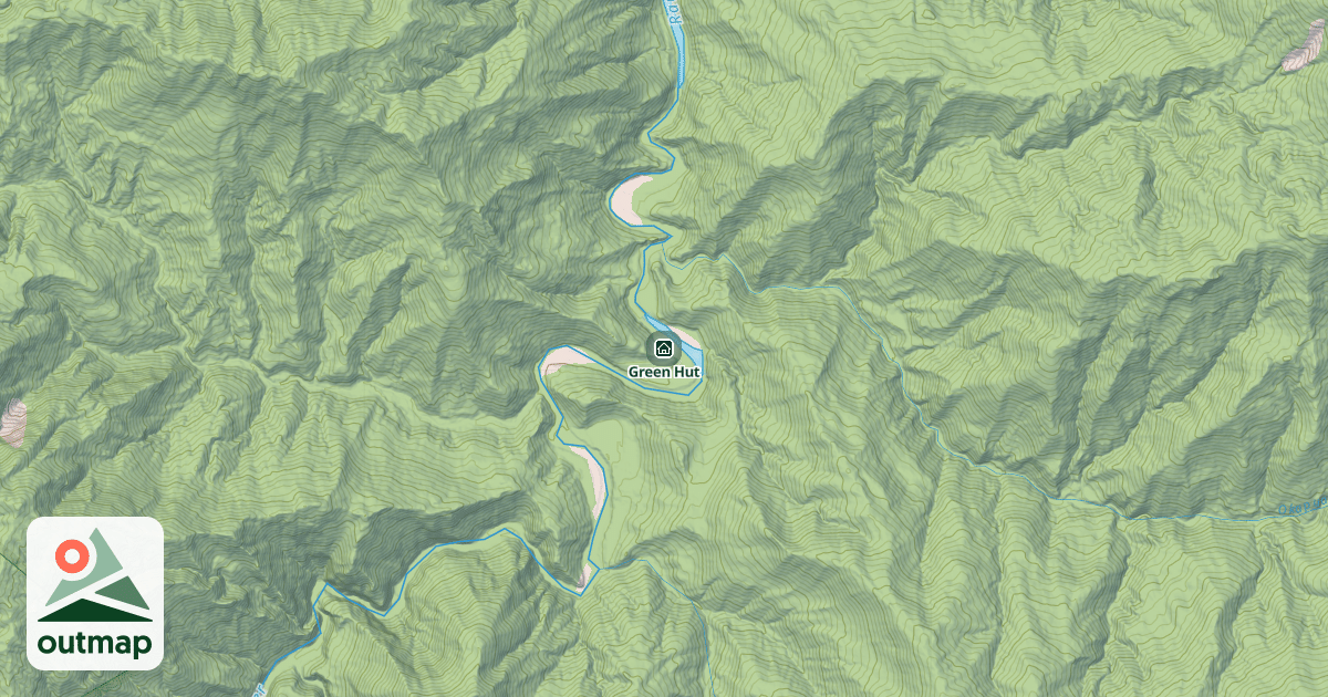 Map of Green Hut